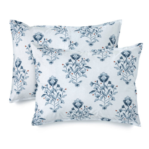 Martha Stewart 100 Cotton Percale Duvet Cover Set & Reviews Wayfair